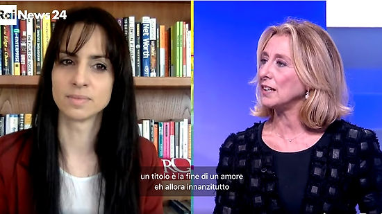 Enrica Sabatini intervista RaiNews24 - 13 marzo 2021